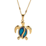 Naszyjnik z Niebieską Żółwiem Oceaniczne Marzenia