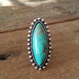 Vintage Turquoise Stone Ring